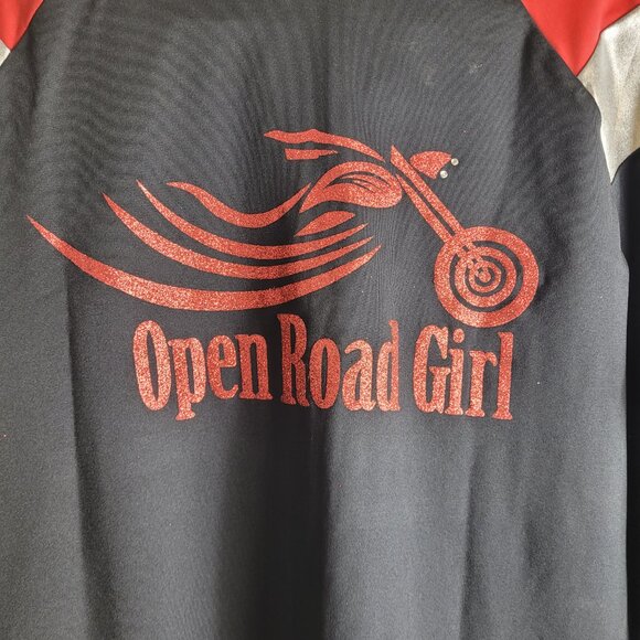 Holloway Open Road Biker Gear Full Zip Jacket Women's SZ 2XL - Picture 4 of 4